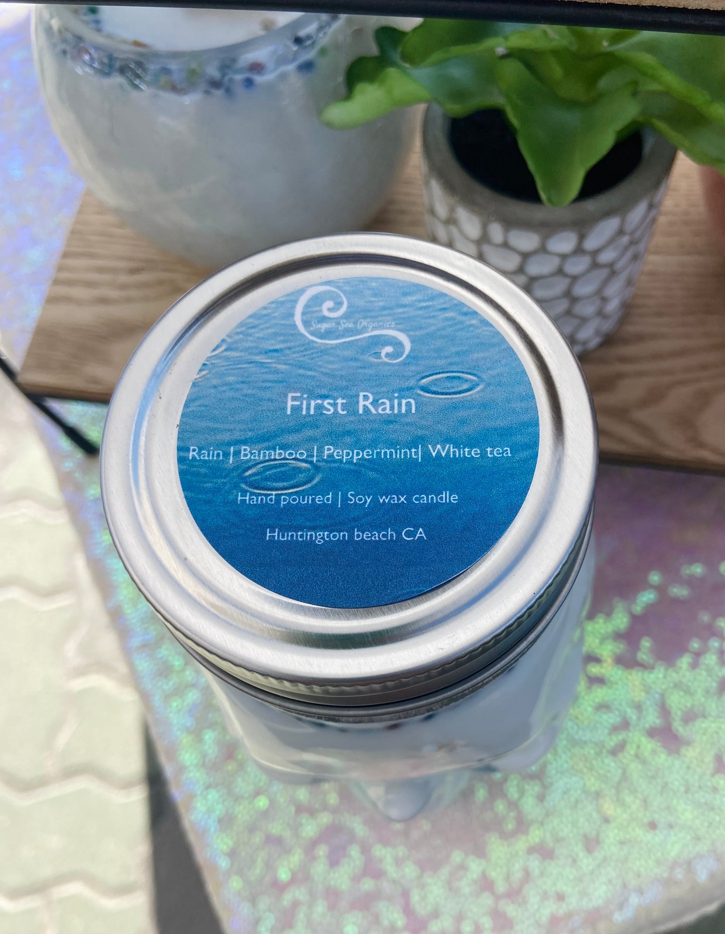 First Rain | Skull jar