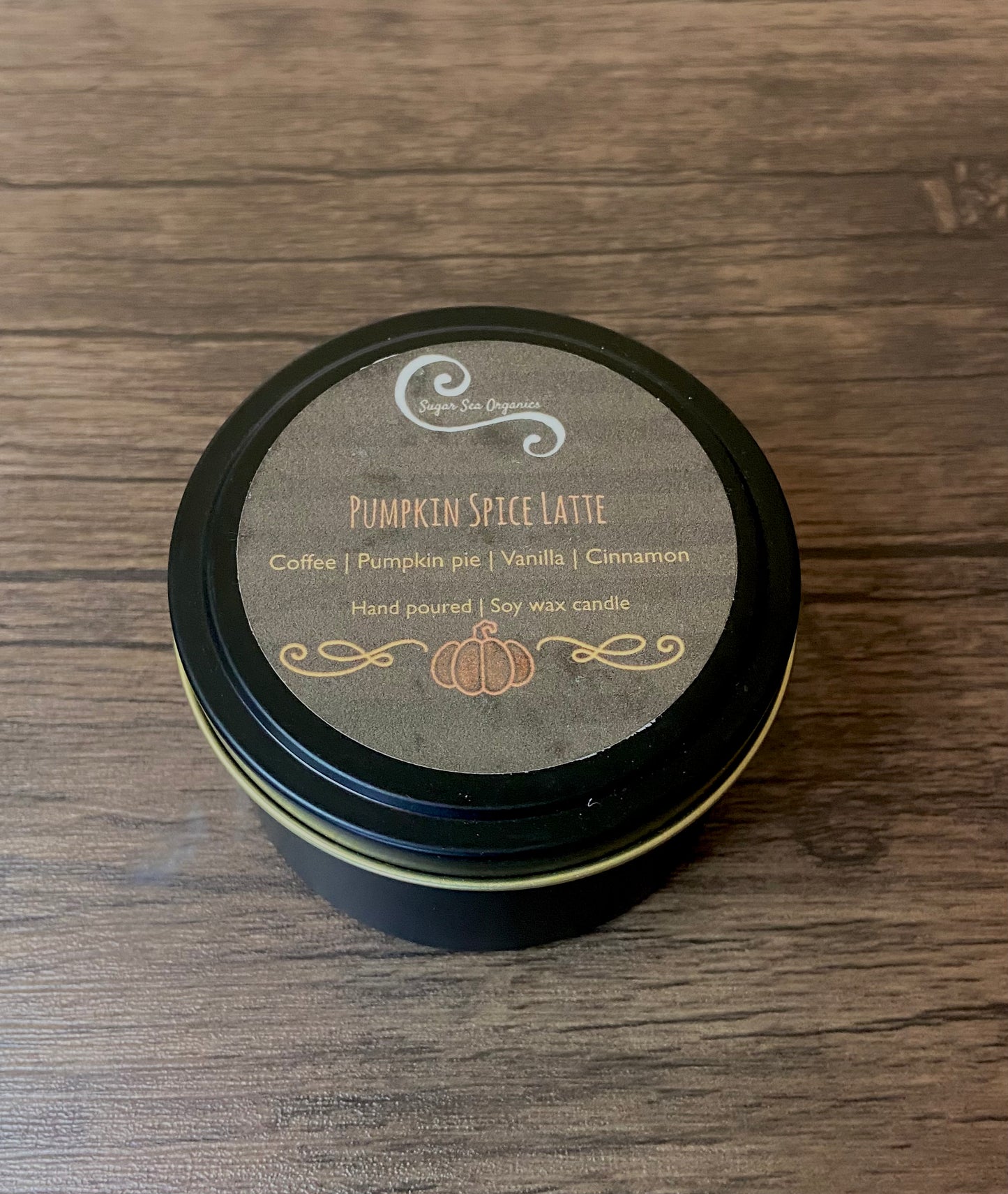 Pumpkin spice latte Tin