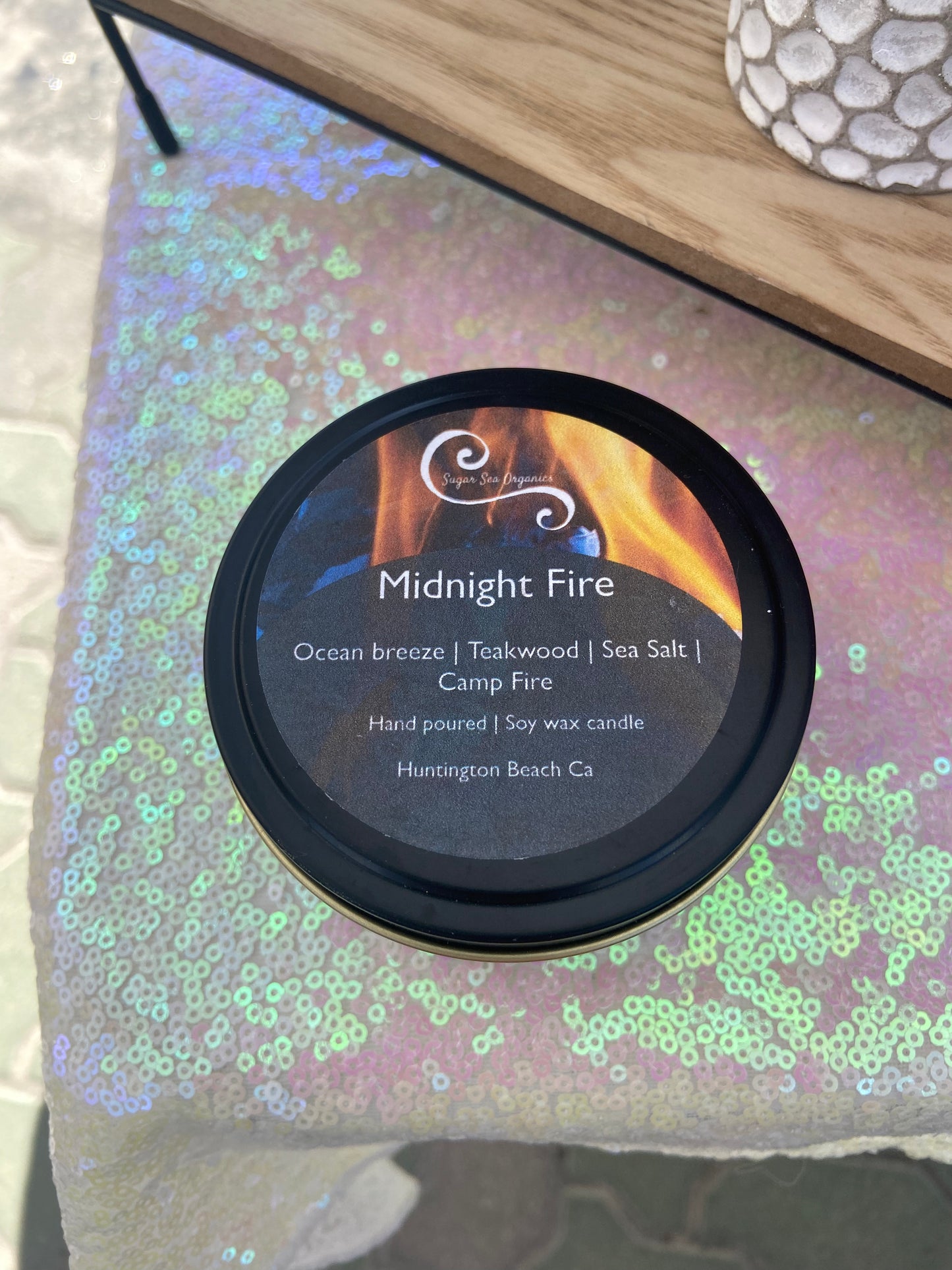 Midnight Fire tin