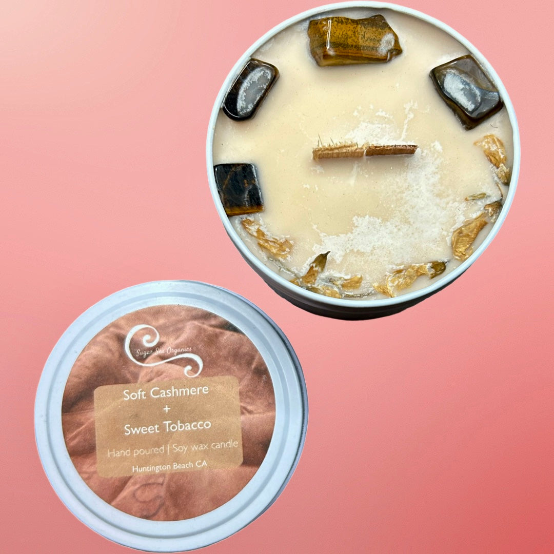 Soft Cashmere + Sweet Tabaco | Tin