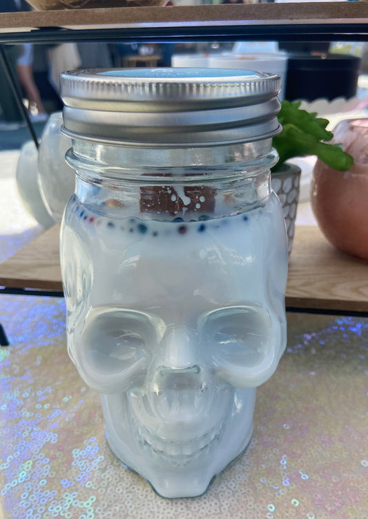 First Rain | Skull jar